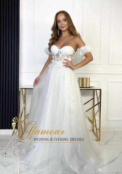 VANESSA Sukienka ślubna  Biała