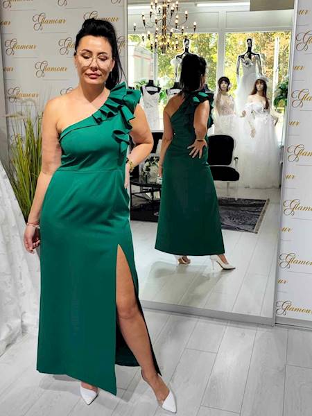 ADELE SUKIENKA MAXI ZIELONA