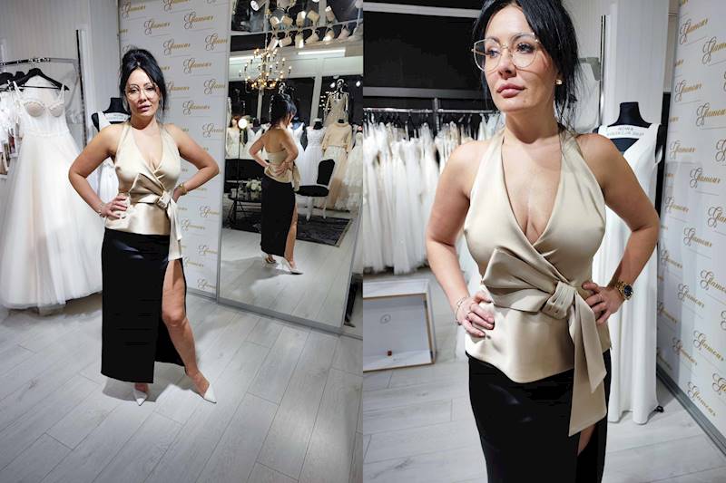 Kalina Komplet spódnica+gorset