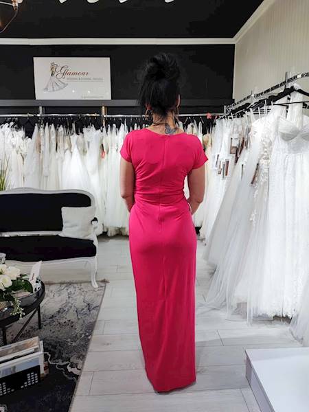 Sukienka maxi DIANA/ Malina