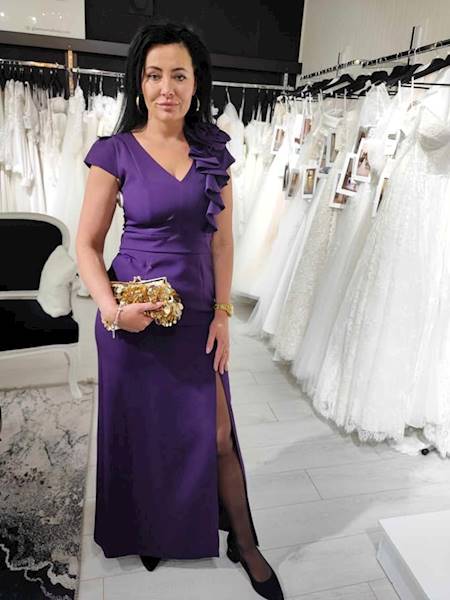 MIRA SUKIENKA śliwka z poświatą