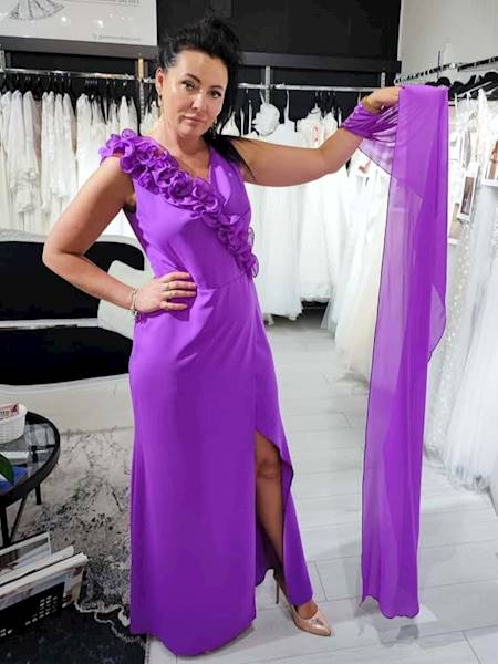 Suknia kolor biskupi  ELIT LOOK 144
