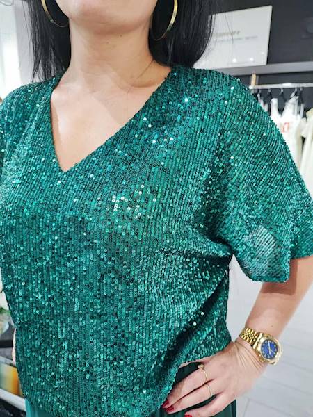 Lotta Sukienka zielona  Plus size Maxi