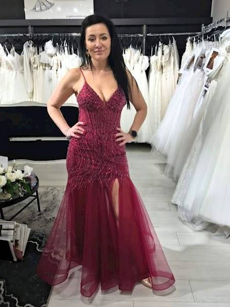 MANILLI suknia dopasowana exclisive