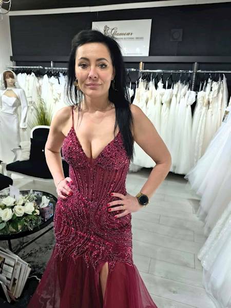 MANILLI suknia dopasowana exclisive