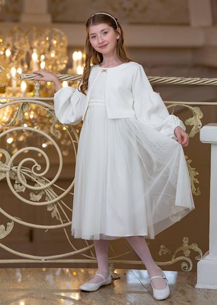 Bolerko Komunijne rękaw fantazyjny