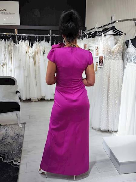 MIRA SUKIENKA Fuksja z poświatą