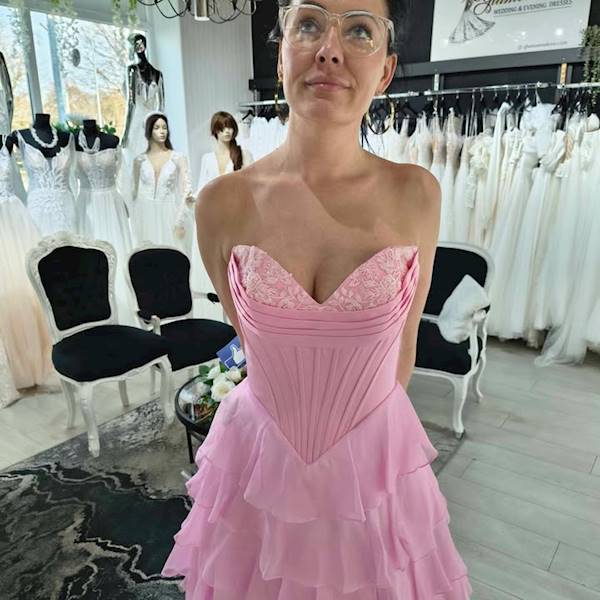 Suknia wieczorowa “Rose Étoile”