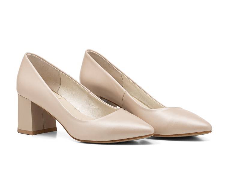 CZÓŁENKA NA SŁUPKU NISKIE BEŻ JULIA