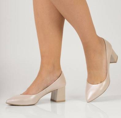 CZÓŁENKA NA SŁUPKU NISKIE BEŻ JULIA