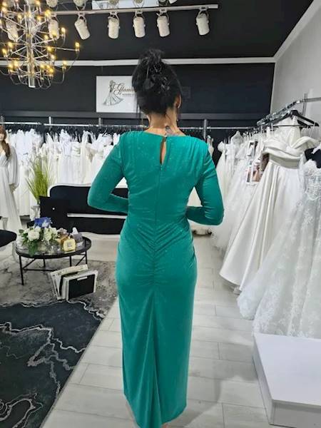 Sukienka Maxi „Emerald Shine”