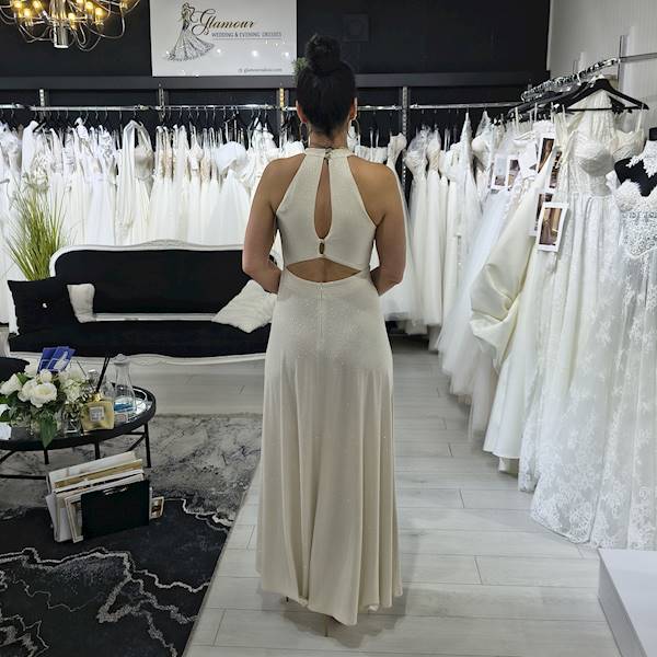 Maxi Giulia sukienka brokatowa