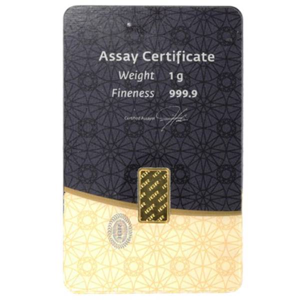 Sztabka Inwestycyjna IGR Złoto Au999 1gr. LBMA