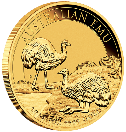 Moneta Bulionowa Australijski Emu 1OZ Au999 2020r