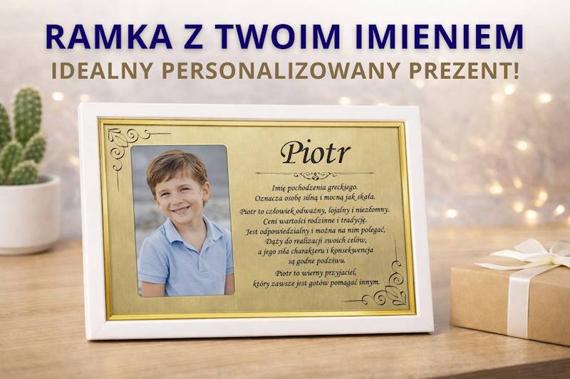 Ramka z Własnym Imieniem - 15x21
