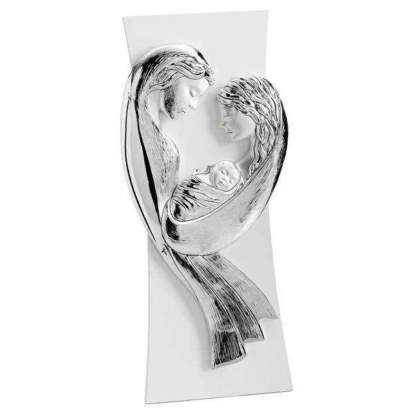 Obrazek Srebrny Rodzina Nowoczesna 12x30