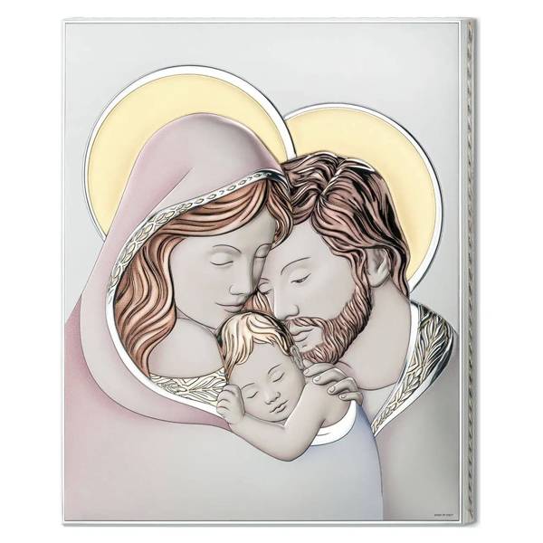 Obrazek Srebrny Święta Rodzina Kolor 32x39