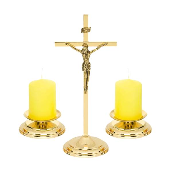 Komplet Kolędowy Mosiężny Zestaw Kolędowy 20cm