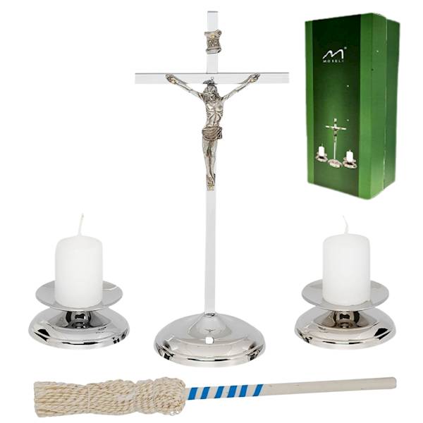 Komplet Kolędowy Stal Nierdzewna Duży Zestaw Kolędowy 26,5cm