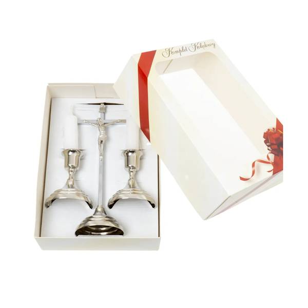 Komplet Kolędowy Metalowy Zestaw Kolędowy 22cm