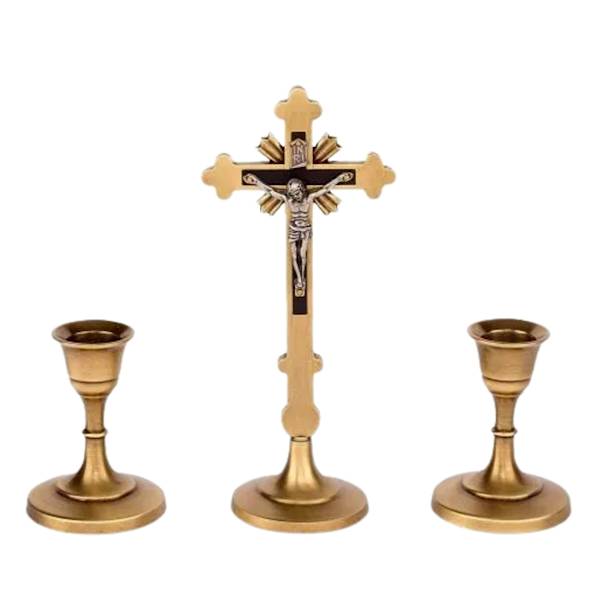 Komplet Kolędowy Mosiężny Zestaw Kolędowy 17,5cm