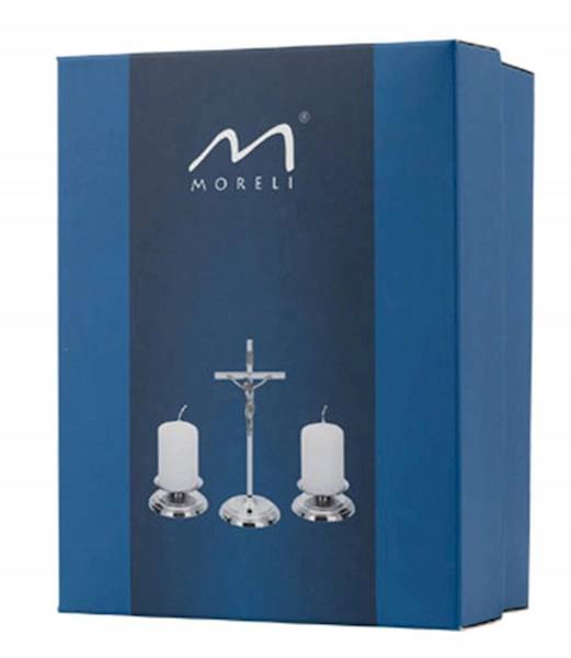 Komplet Kolędowy Niklowany Zestaw Kolędowy 16cm