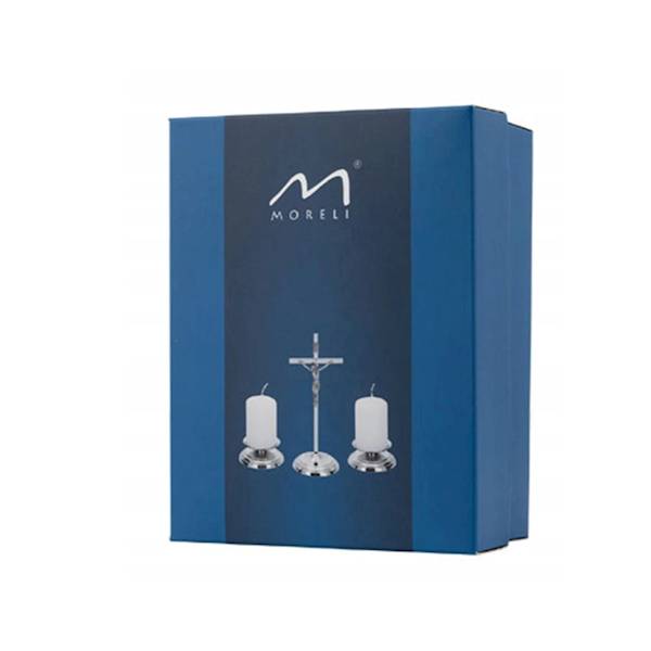 Komplet Kolędowy Niklowany Zestaw Kolędowy 20cm