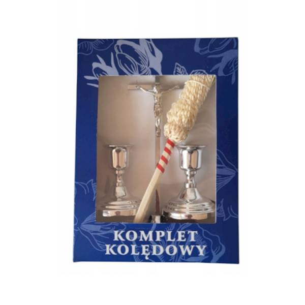 Komplet Kolędowy Metalowy Zestaw Kolędowy 20cm