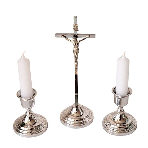 Komplet Kolędowy Metalowy Zestaw Kolędowy 20cm