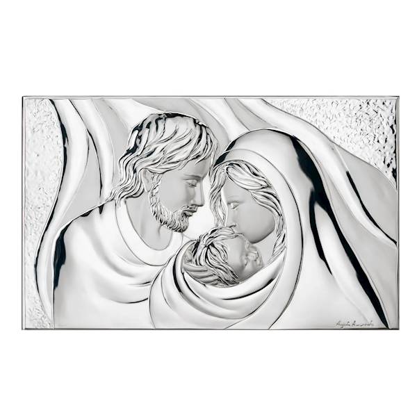 Obraz Srebrny Święta Rodzina 55x35