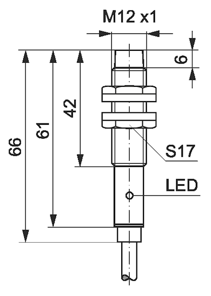 SELS CZUJNIK INDUKCYJNY PCID4RN 10-20VDC