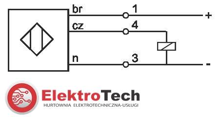 SELS CZUJNIK INDUKCYJNY PCID8ZPKW 10-30VDC