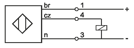 SELS CZUJNIK INDUKCYJNY PCID8ZPKWM1879M12 10-30VDC