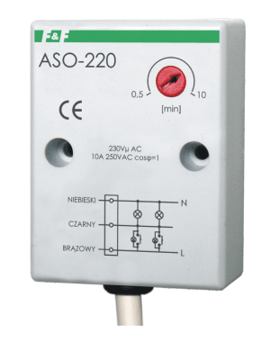 F&F AUTOMAT SCHODOWY N/T 10A 230VAC ASO-220