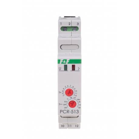 F&F PRZEKAŹNIK CZASOWY PCR-513 230V AC