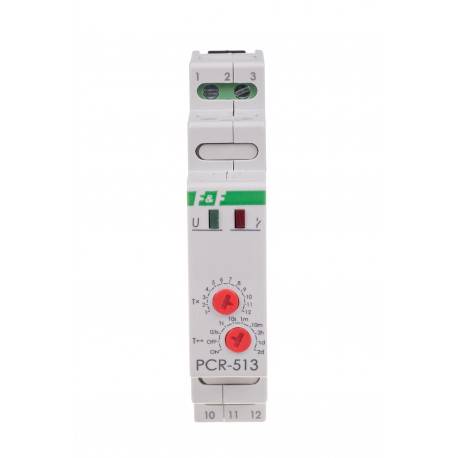F&F PRZEKAŹNIK CZASOWY PCR-513U 12-264V AC/DC