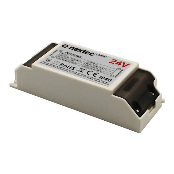 NEXTEC ZASILACZ LED CUBIC IP40 24V 60W 2,5A