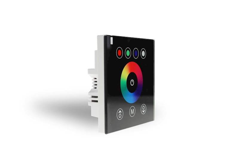 PRESCOT STEROWNIK LED RGB PANEL 3x4A 12-24V CZARNY