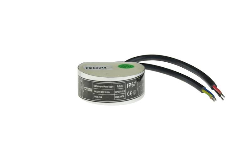 ZASILACZ DO LED dopuszkowy 12V 20W 1,67A IP67