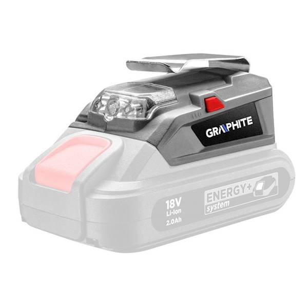 ENERGY+ ADAPTER USB / LATARKA LED 58G025