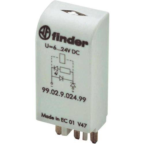 FINDER MOD LED +DIODA +A1 99.02.9.024.99 6-24VDC