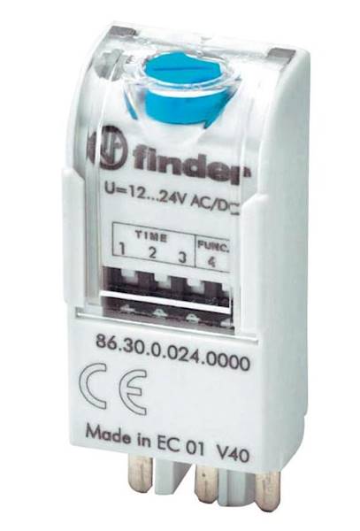 FINDER MODUŁ CZAS. 86.30.0.024.0000  12-24V AC/DC 