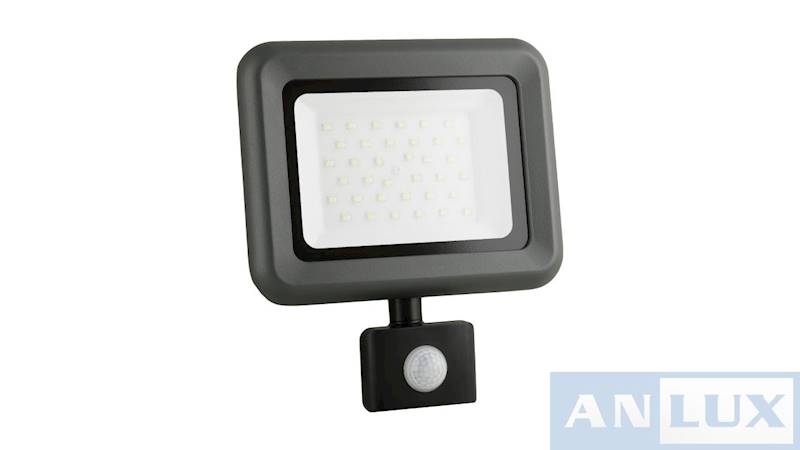 ANLUX NAŚWIETLACZ LED HELI2 +SENSOR 30W IP65 6500K