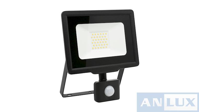 ANLUX NAŚWIETLACZ LED XENO +SENSOR 30W IP65 4000K