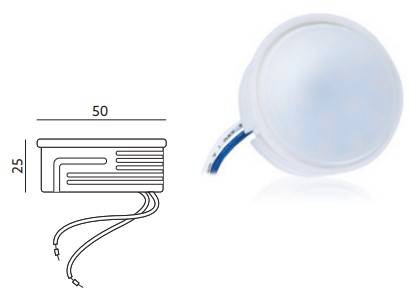 KOBI WKŁAD LED INSERT STANDARD MILKY 6,5W 4000K