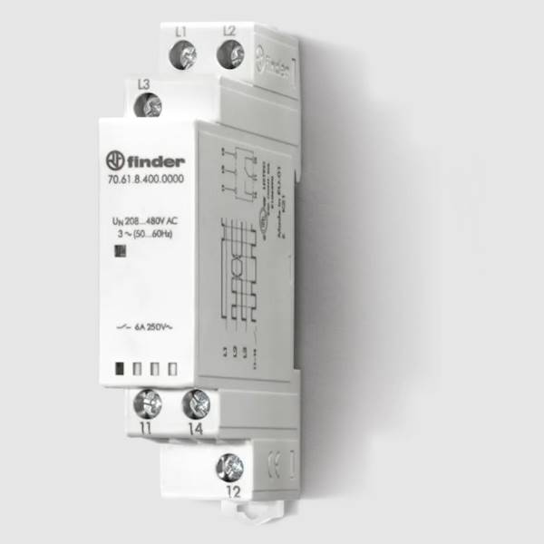 FINDER PRZEKAŹNIK NADZOR 70.61.8.400.0000 208-480V