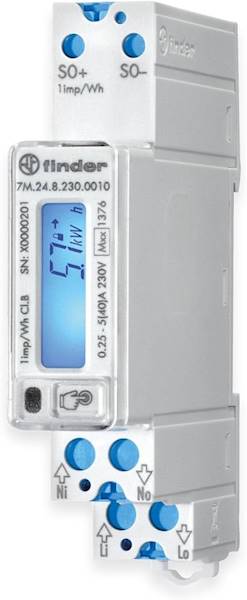 FINDER LICZNIK ENERGII 7M.24.8.230.0010 1F 40A