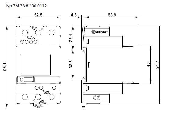 FINDER LICZNIK ENERGII 7M.38.8.400.0112 3F 80A NFC