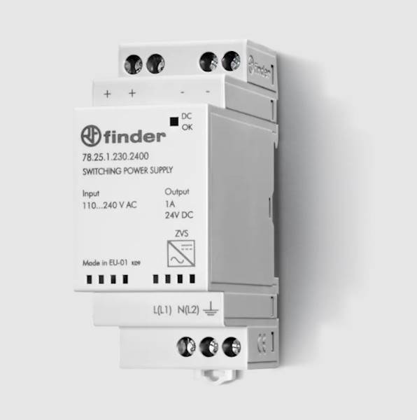 FINDER ZASILACZ DIN 24V  25W 78.25.1.230.2400