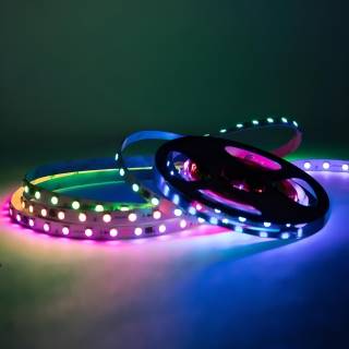 NEXTEC TAŚMA LED DIGITAL 24V IP20 60L 14,4W RGB 5m